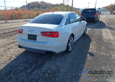 2013 Audi S6 4.0T Prestige из США, поврежденный, VIN WAUF2AFC2DN090429